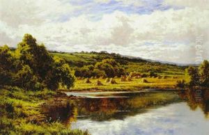 On The Mole, Near Dorking by Henry H. Parker
