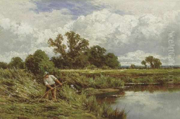 The River Lea, Near Broxbourne, Hertfordshire - view 1