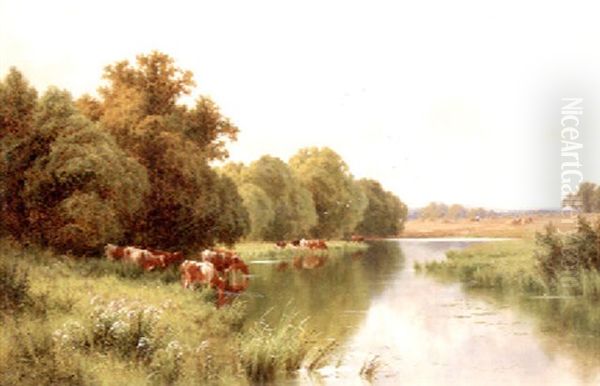 Near Basildon Woods On The Banks Of The Thames - view 1