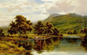In The Fleur Valley, North Wales by Henry H. Parker