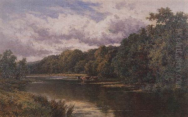 Silent Waters - On The Banks Of The Thames, At Basildon Woods - view 1