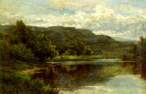 The Lledr River, North Wales - view 1