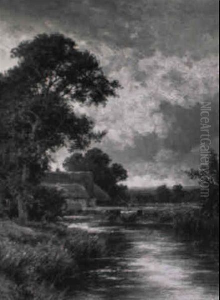 Mill Stream Near Abinger, Surrey - view 1