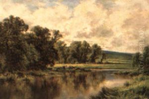 Sleeping Waters Near Wargrave by Henry H. Parker