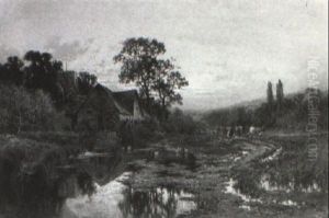 Near Goring On The Thames by Henry H. Parker