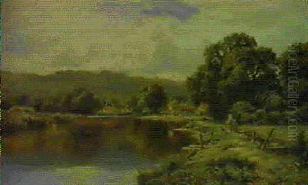 The Thames - The Bells Of Ousely - Old Windsor - view 1