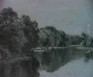 Sleeping Waters On The Banks Of The Thames