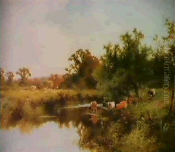 Near Goreing On The Thames - view 1