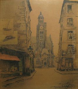 "st. Germain, Paris". by Maurice Blieck