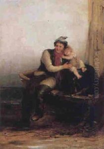 The Fisherman's Daughter by Henry Perlee Parker