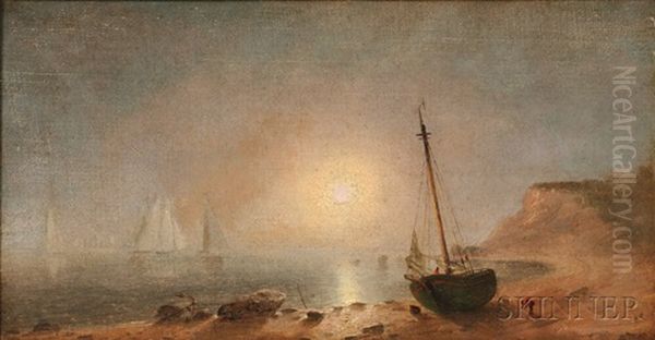 Quiet Harbor, Sun Breaking Through - view 1