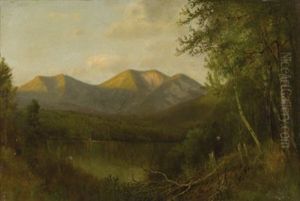 On The Upper Hudson by John Adams Parker