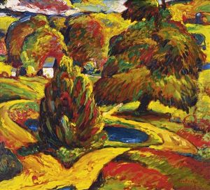 Fauvist Landscape Fauvist Landscape