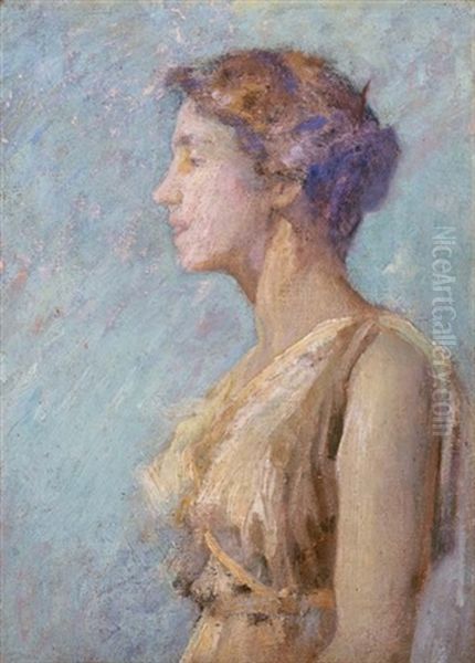 Woman In Profile - view 1