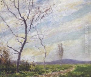 Early Spring Landscape by Lawton S. Parker