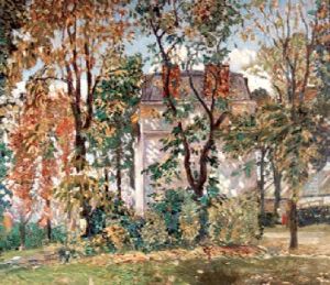 Chateau In Autumn Chateau In Autumn