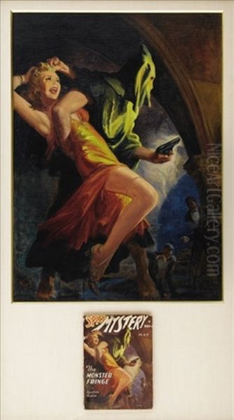 The Monster Fringe (cover Illus. For Spicy Mystery) - view 1