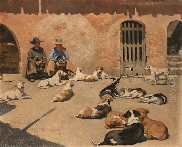 Escena Con Perros - view 1