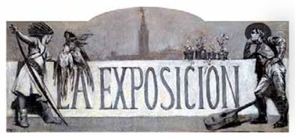Cartel Para La Exposicion Universal De - view 1
