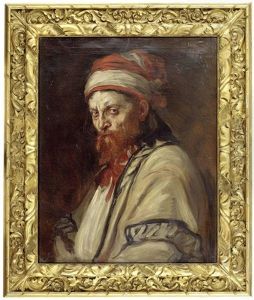 Portrait Von Tatan, Oberhandler by Vilma Parlaghy