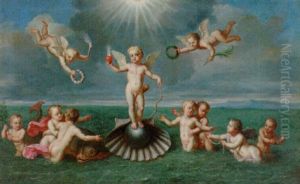 Triumph Of Cupid by Jacques Parmentier