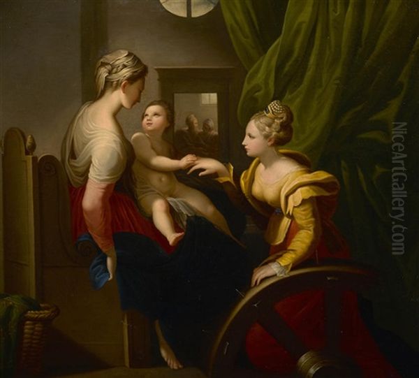 The Mystic Marriage Of Saint Catherine - view 1