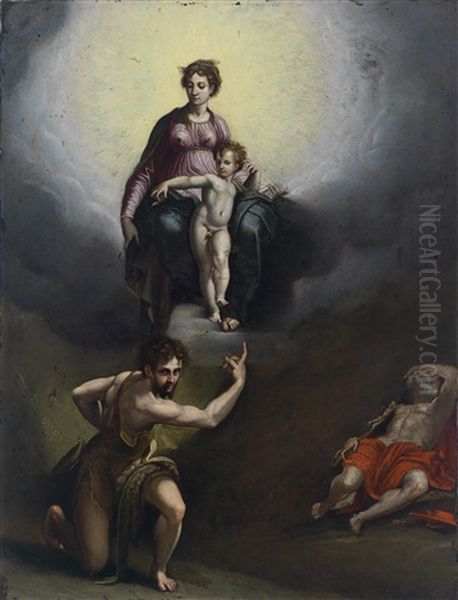 Vision Des Heiligen Hieronymus - view 1
