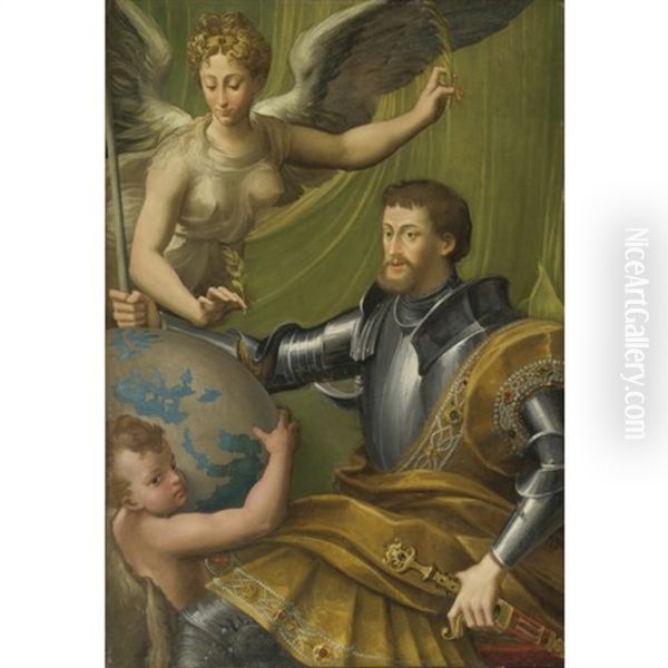 The Emperor Charles V Receiving The World (collab. W/studio) - view 1