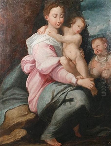 Madonna And Child With The Infant St. John The Baptist - view 1