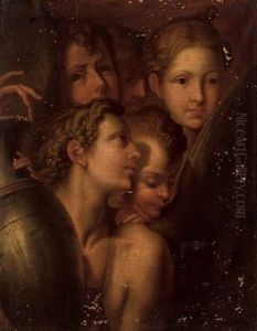 The Madonna Of The Long Neck by Girolamo Francesco Maria Mazzola (Parmigianino)