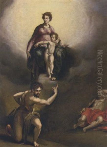 The Vision Of Saint Jerome - view 1