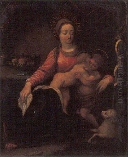 Madonna Con Bambino E San Giovannino - view 1