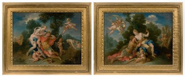 Diane Et Endimyon; Renaud Et Armide (pair Of Works) - view 1