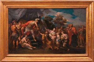 Coriolano E Vinto Dalle Preghiere Della Madre by Parmigianino (Michele da Parma)