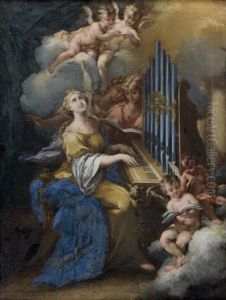 Sainte Cecile by  Parmigianino (Michele da Parma)