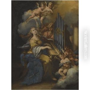 Saint Cecilia by  Parmigianino (Michele da Parma)