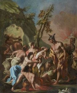 Mercure Confie Bacchus Enfant A La Deesse Leucothoe Mercure Confie Bacchus Enfant A La Deesse Leucothoe