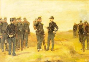Chasseurs A Pied by Albert Bligny