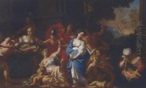 The Massacre Of The Innocents by Parmigianino (Michele da Parma)