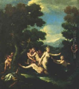 Diana And Actaeon by Parmigianino (Michele da Parma)