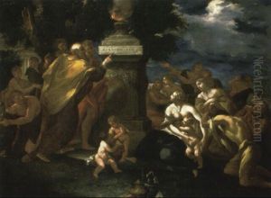 A Pagan Sacrifice by Parmigianino (Michele da Parma)