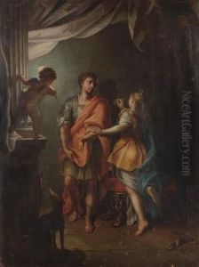The Origins Of Painting by Domenico Parodi