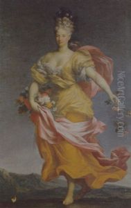 Ritratto Di Dama Come Flora
