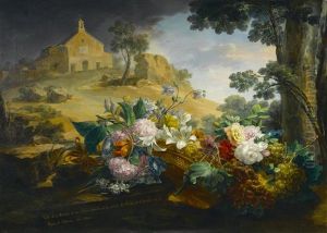Vista De La Hermita De San Antonio by Miguel Parra Y Soler