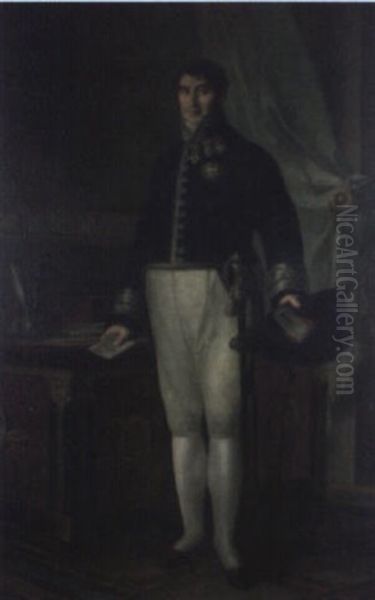 Retrato De Antonio Sainz De Zafra, Intendente Del Ejercito - view 1
