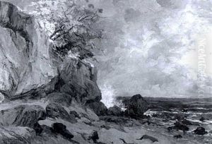 Coastal Landscape by Antonio Parreiras