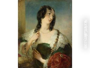 Ritratto Di Dama by Edmond Thomas Parris