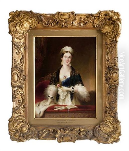 Queen Victoria At The Opera - view 1
