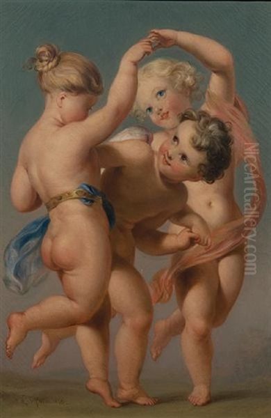Three Putti - view 1