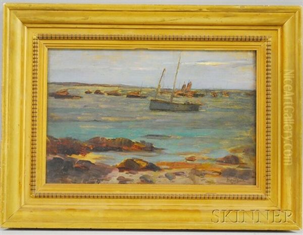 Boats In A Cove - view 1